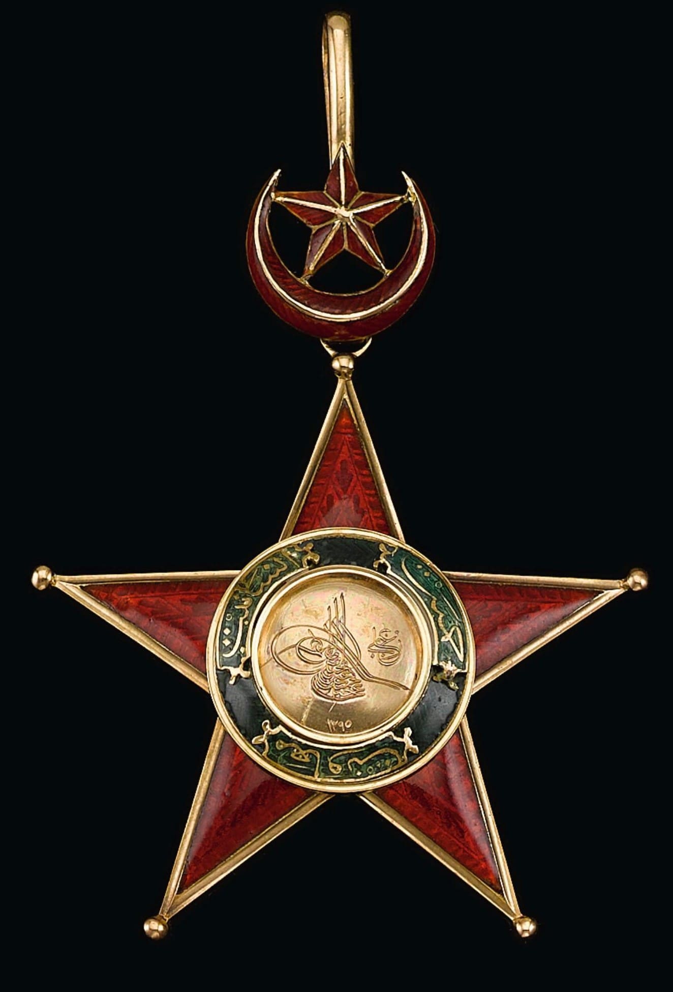 Grand Cross of Turkish order of Nishani-Shefkat.jpg