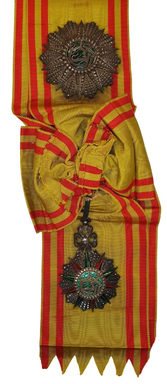 Grand cross set  from the Mohammed V al-Nasir (1906-22) period made by Boullanger.jpg