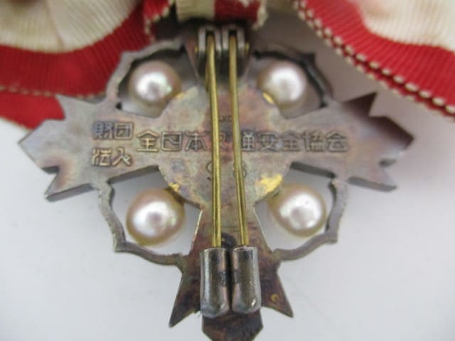 Green  Cross Traffic Safety Honor Badge  made by Akiba workshop.jpg
