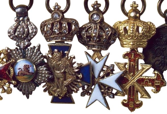Group of Miniatures Awards of Prince Nikolay  Borisovich Yusupov.jpg