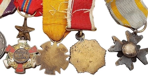 Group of miniatures awards that belonged to an unidentified  Japanese diplomat.jpg