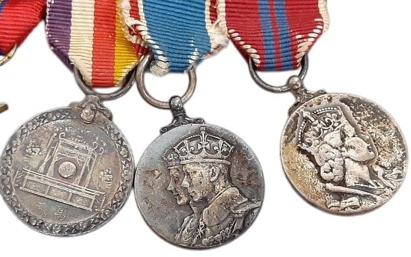 Group of miniatures awards  that belonged to an unidentified Japanese diplomat.jpg