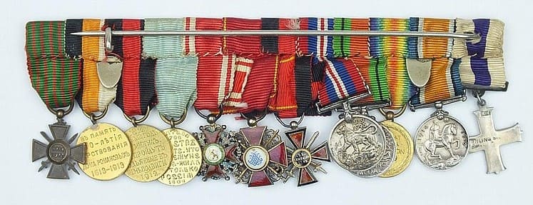 Group of Twelve  Miniature Awards of Marquis Vivien De Chateaubrun.jpg