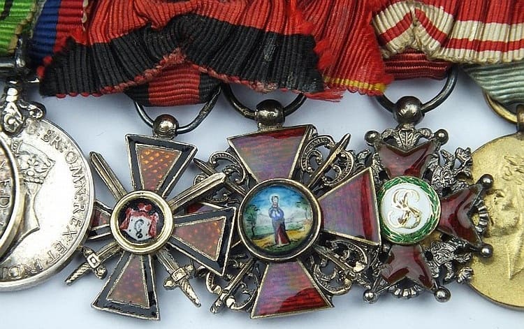 Group of Twelve Miniature Awards of  Marquis Vivien De Chateaubrun.jpg