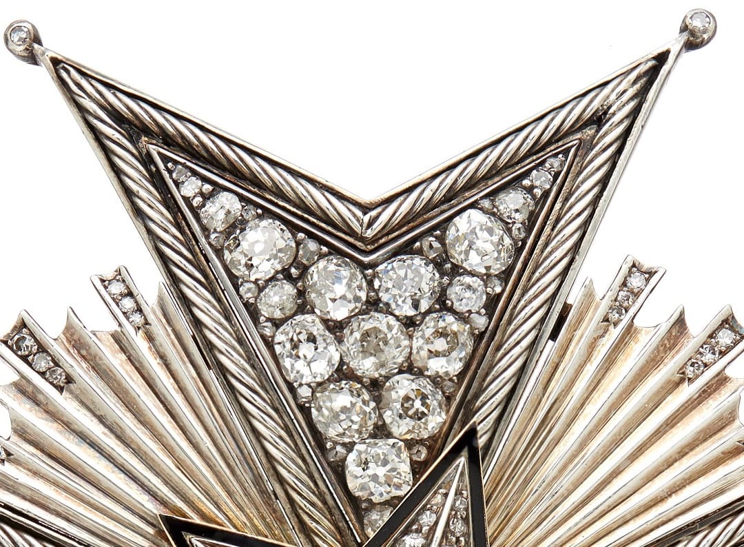Gustaf VI's  Diamond Breast Star of the Royal Order of the Polar Star.jpg