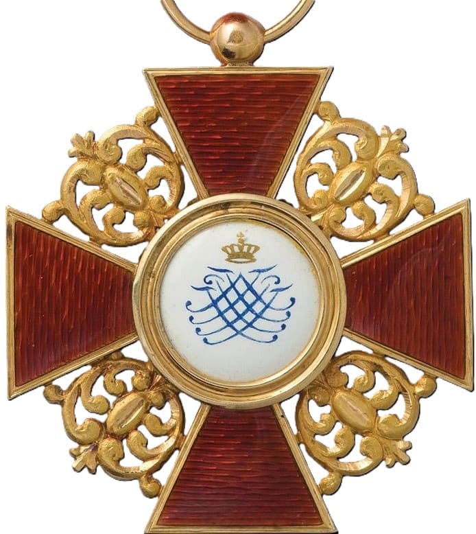 Halley-made 3rd class Saint Anna  order in gold.jpeg