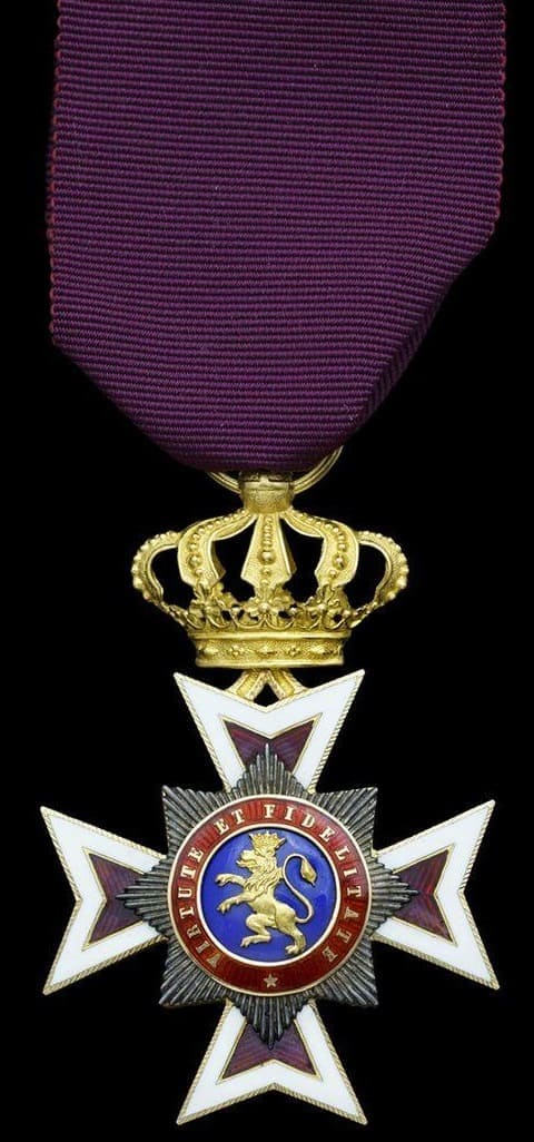 Hesse-Kassel House Order of the Golden Lion.jpg
