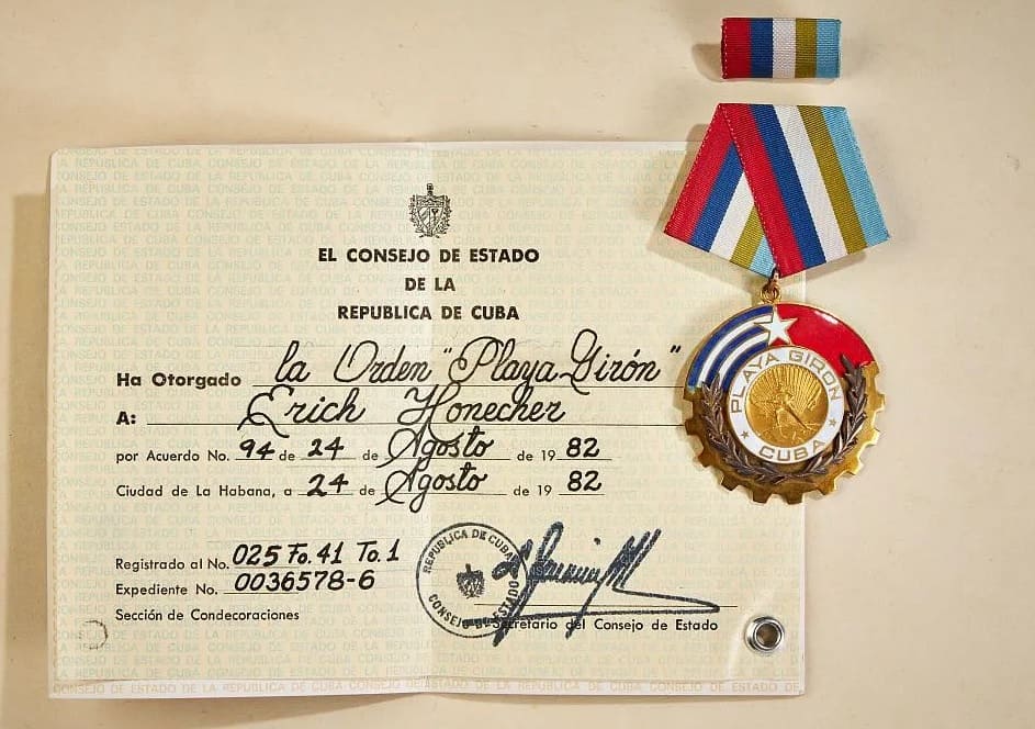 Honecker's Playa Giron Order.jpg