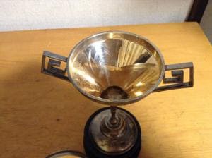 Imperial Japan Military Dog Association First Place Award Trophy and Certificate 帝国軍用犬協会第一席賞トロフィー賞状.jpg
