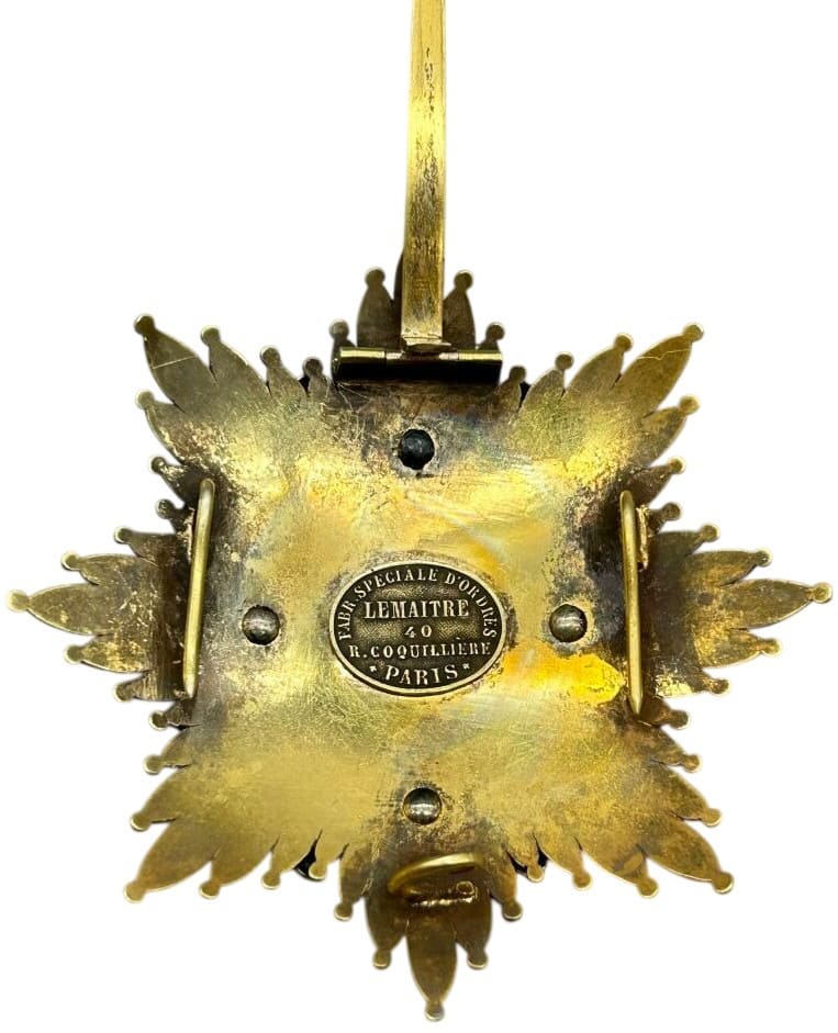 Imperial Order  of Guadalupe made by Lemaitre, Paris.jpg