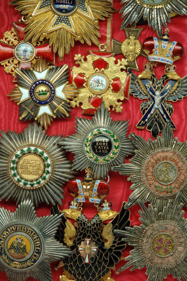 Imperial Russian orders of Archduke John of Austria.jpg