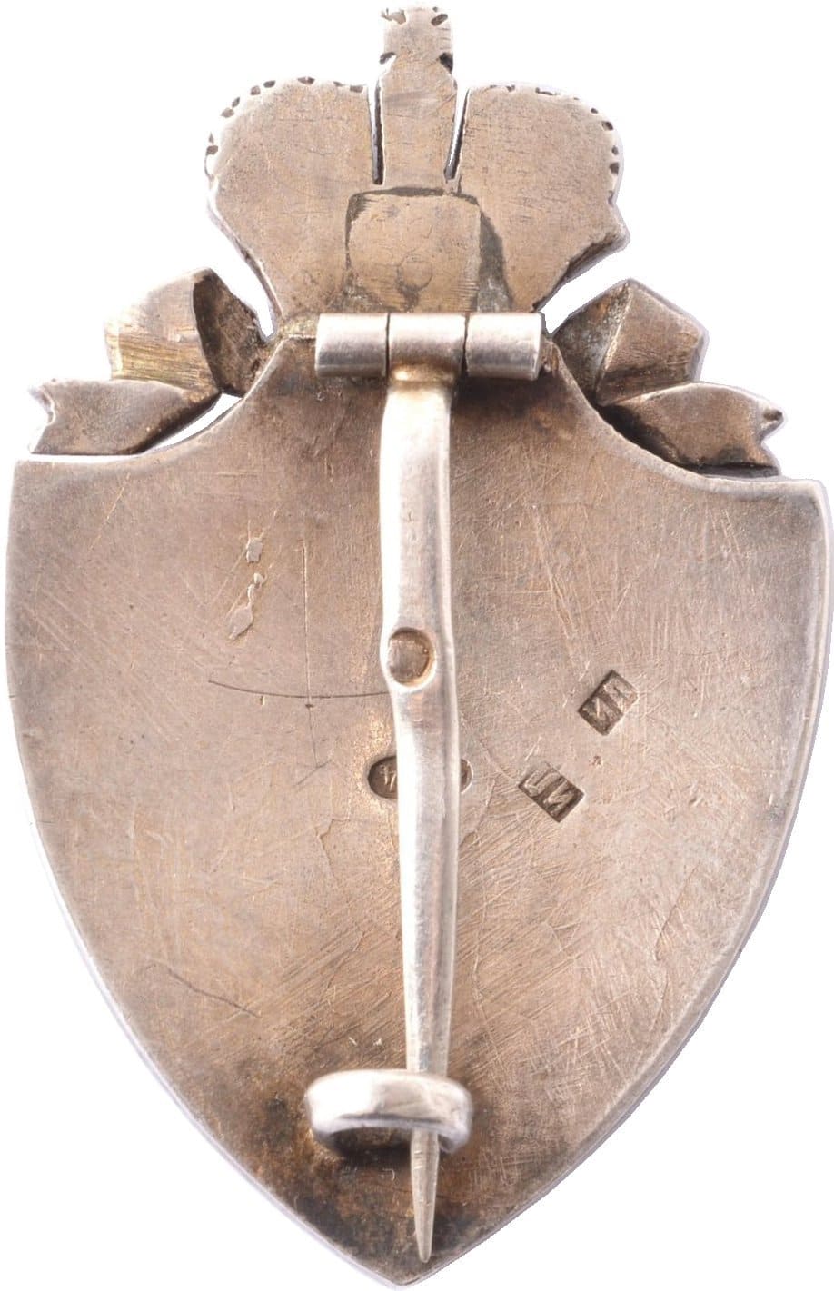 Imperial Russian  Red Cross Society Badge marked ИЛ.jpg