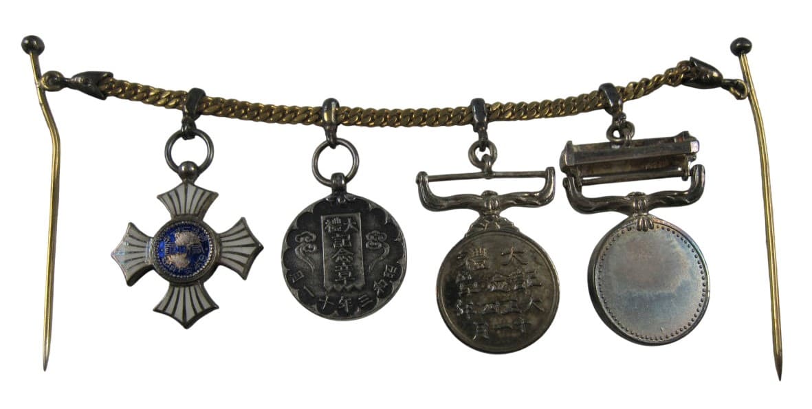 Japanese  Group of Miniature Awards made by Sugimura workshop.jpg