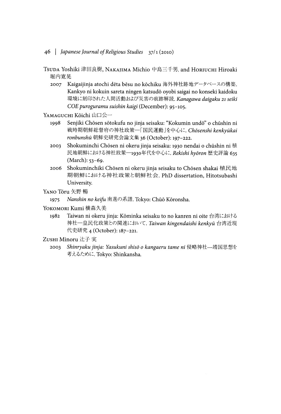 [Japanese Journal of Religious Studies vol. 37 iss. 1] - Religion and the Japanese Empire __ Shinto Deities that Crossed the Sea_ Japan's _Overseas Shrines,_ 1868 to 1945 (2010)_page-0027.jpg