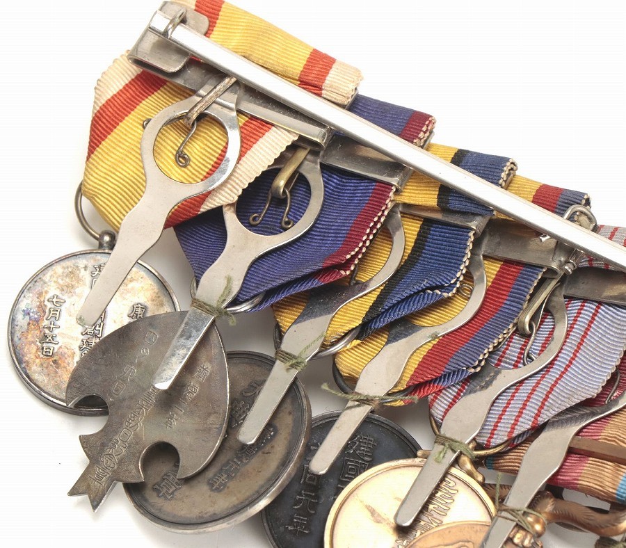 Japanese Medal bar with Manchukou  Census  Medal.jpg
