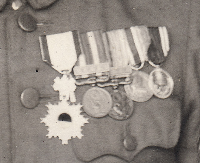 Japanese Officers with Inner Mongolia National Foundation Merit Medal..jpg