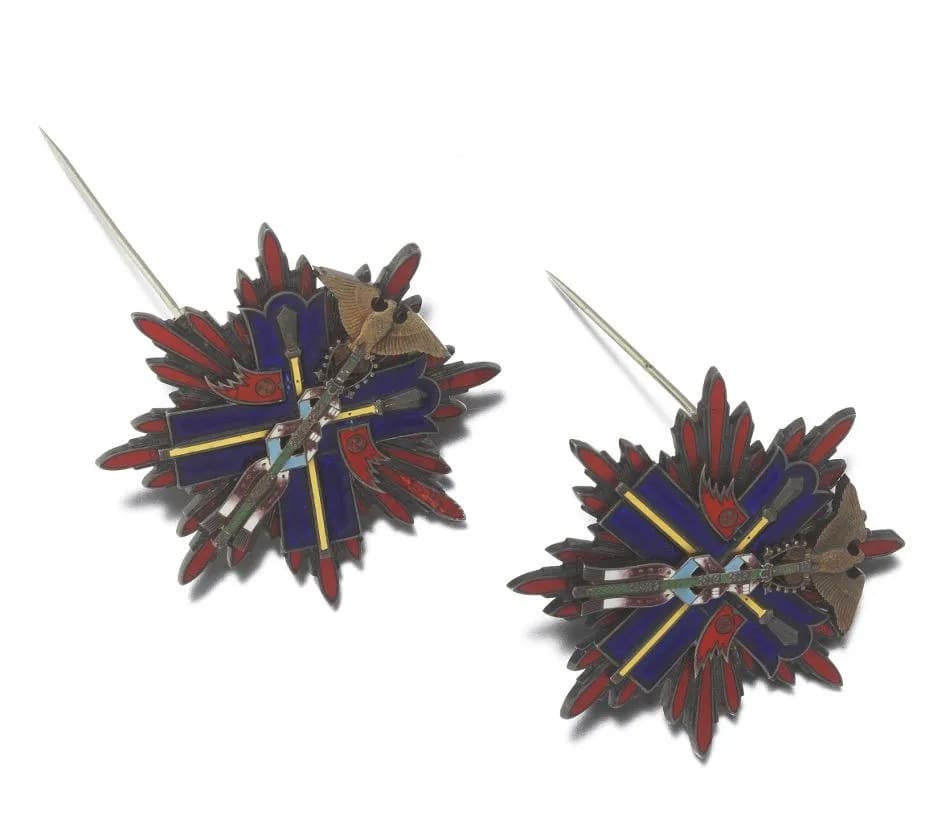 Japanese Order of Golden Kite  converted into  Jewelry.jpg