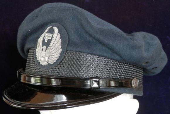 Japanese Postal Hat Badge -.jpg