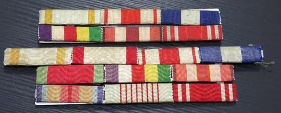 Japanese Ribbon Bar with Royal Order of Cambodia.jpg