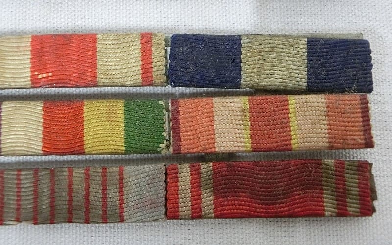 Japanese Ribbon Bar  with two 1914-1915 1914-1920 medals.jpg