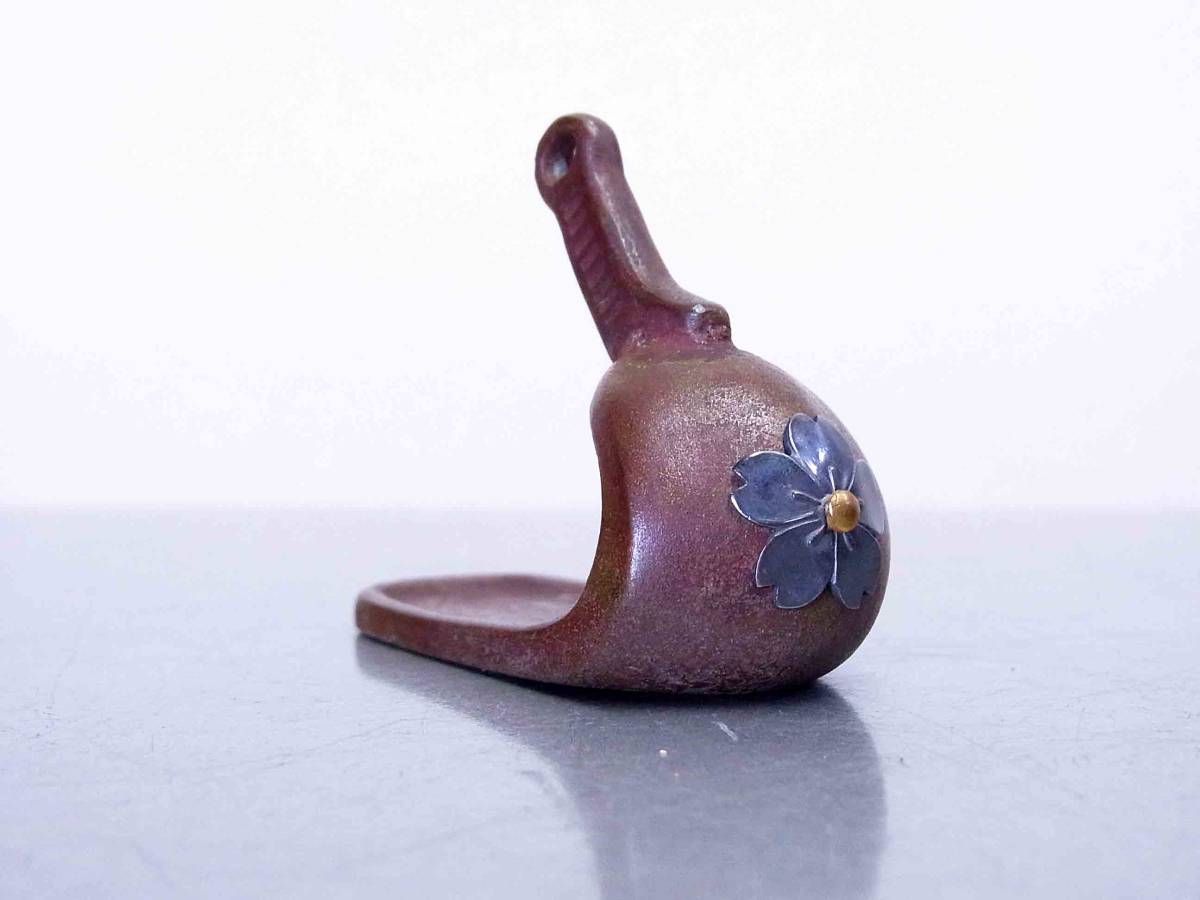 Japanese  Submarine No. 73 (Later Ro-62) Launching Commemorative Stirrup-shaped Paperweight.jpg