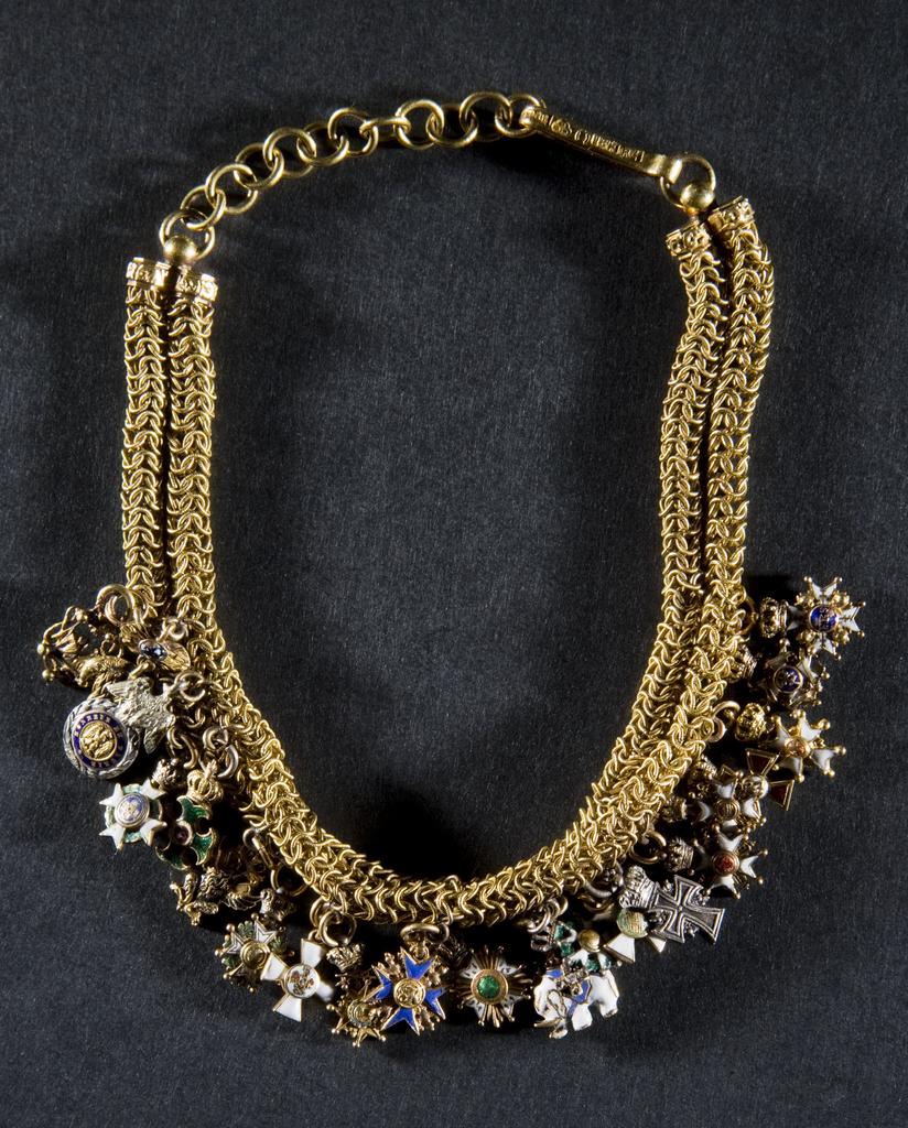 Karl XV's Chain of  Miniatures with Order of the Elephant.jpg