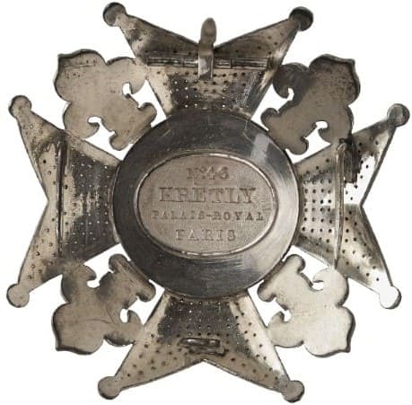 Kingdom of the Two Sicilies Royal Order Of Francis I made by Kretly, Paris.jpg