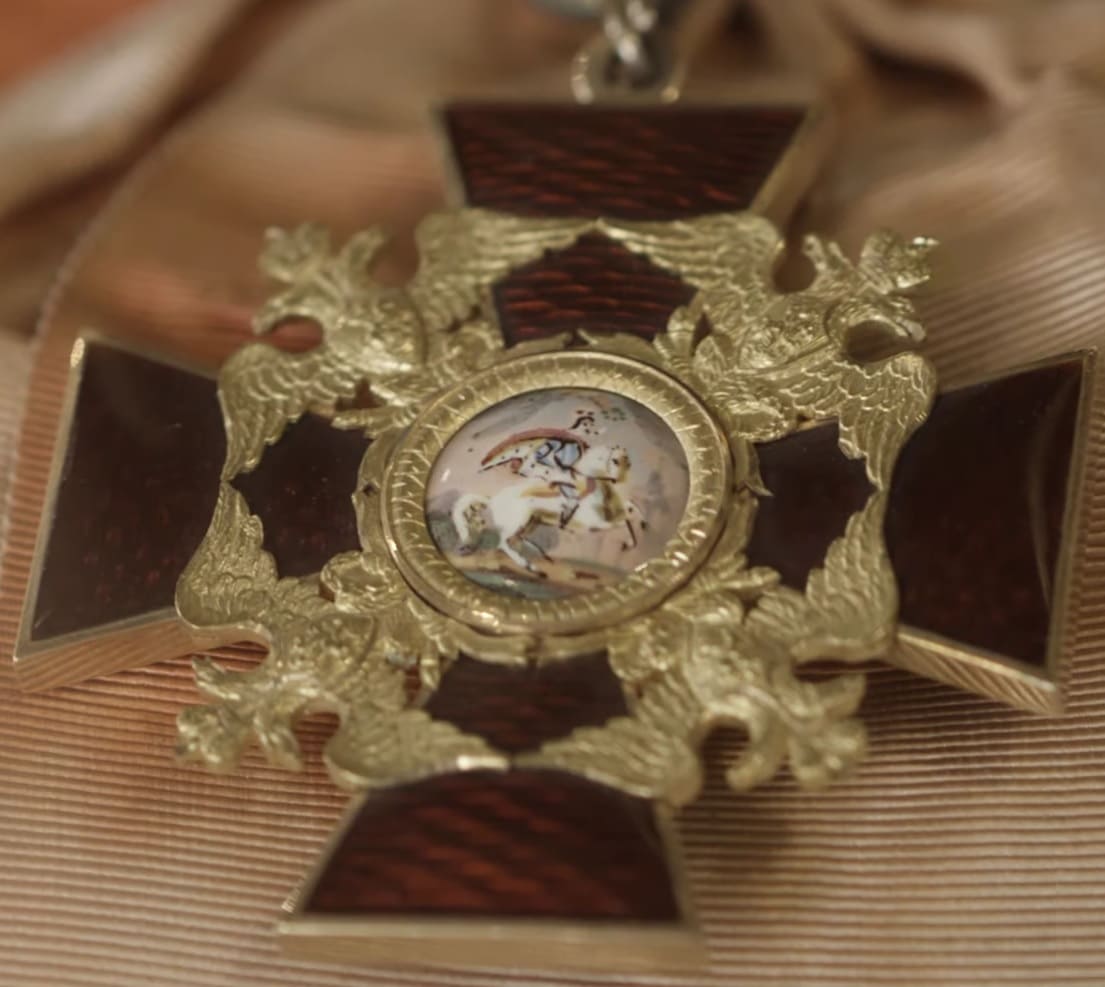 KK-made cross of St. Alexander Nevsky order awarded to Franz Joseph.jpg