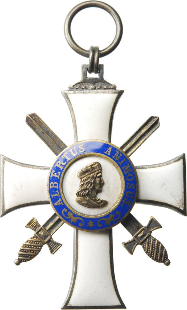 Königlich Sächsischer Albrechtsorden - Ritterkreuz 2. Klasse mit Schwertern.jpg