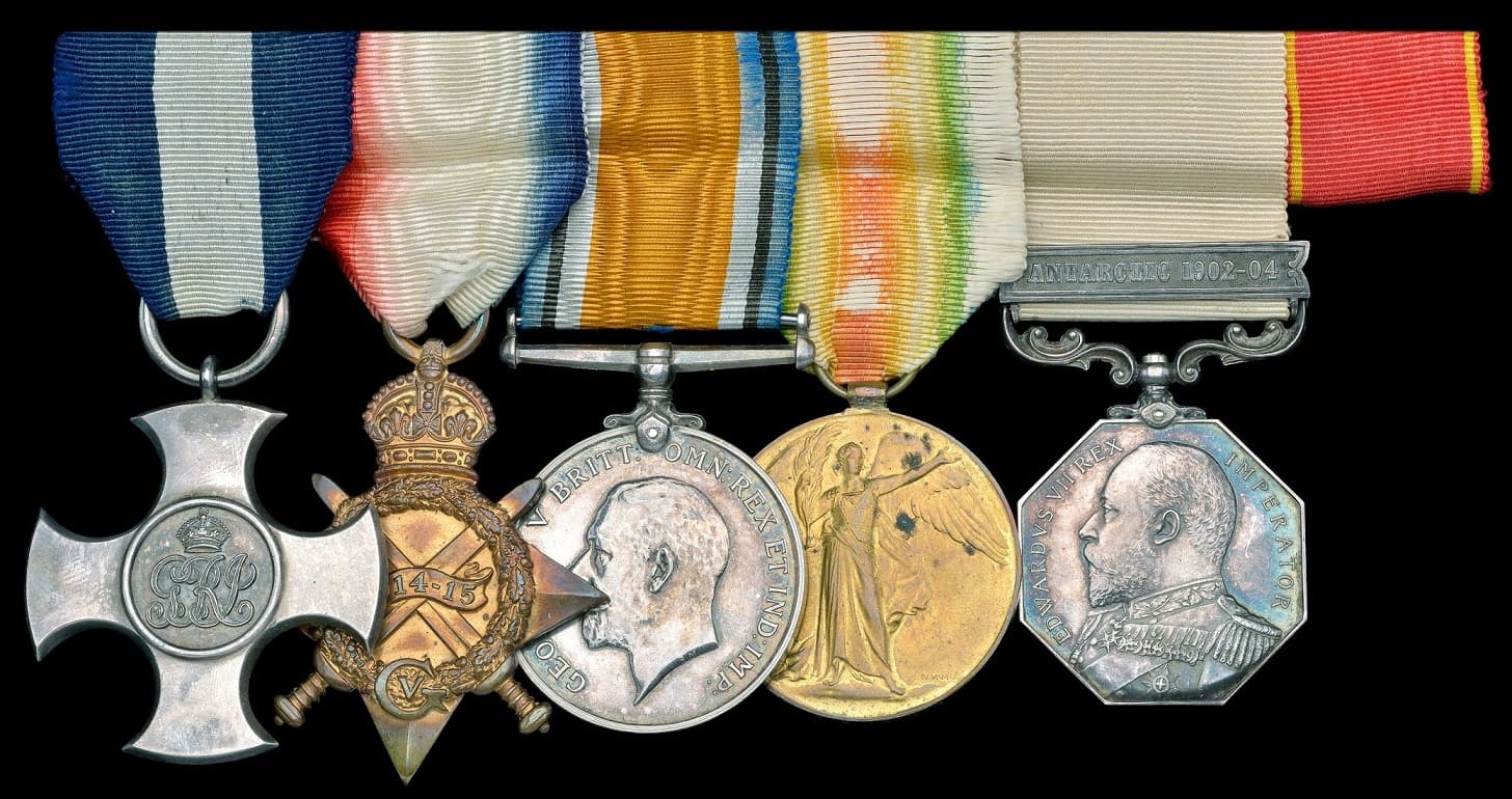 Lieutenant-Commander F. E. Dailey, Royal Navy Medals.jpg