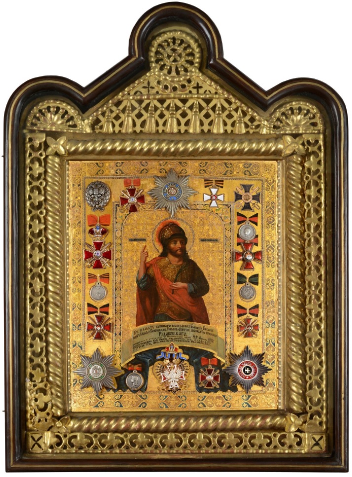 Lieutenant  General Rudanovsky awards.jpg