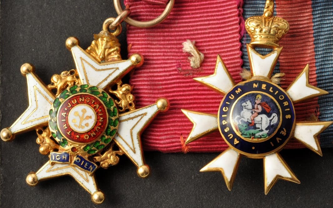 Major  General Robert St. Clair Lecky Group of Miniatures with Order of Saint Stanislaus.jpeg
