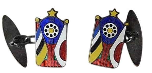 Manchukuo  Cufflinks 滿洲帝國カフスボタン .jpg