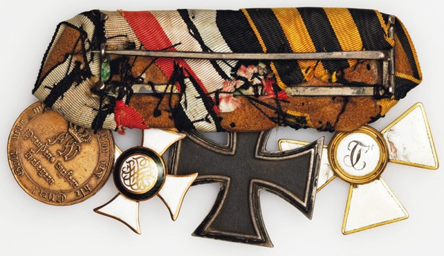 Medal bar of  Frederick William III of Prussia.jpg