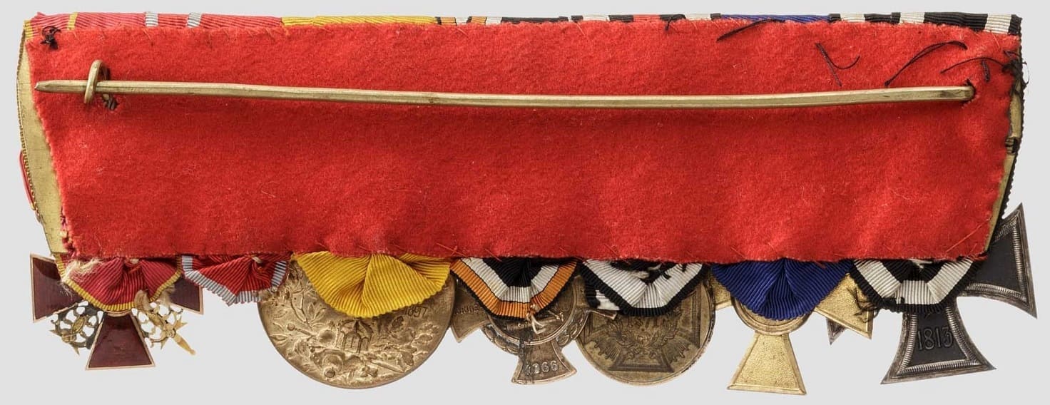 Medal Bar of  Lieutenant General von Porembsky.jpg