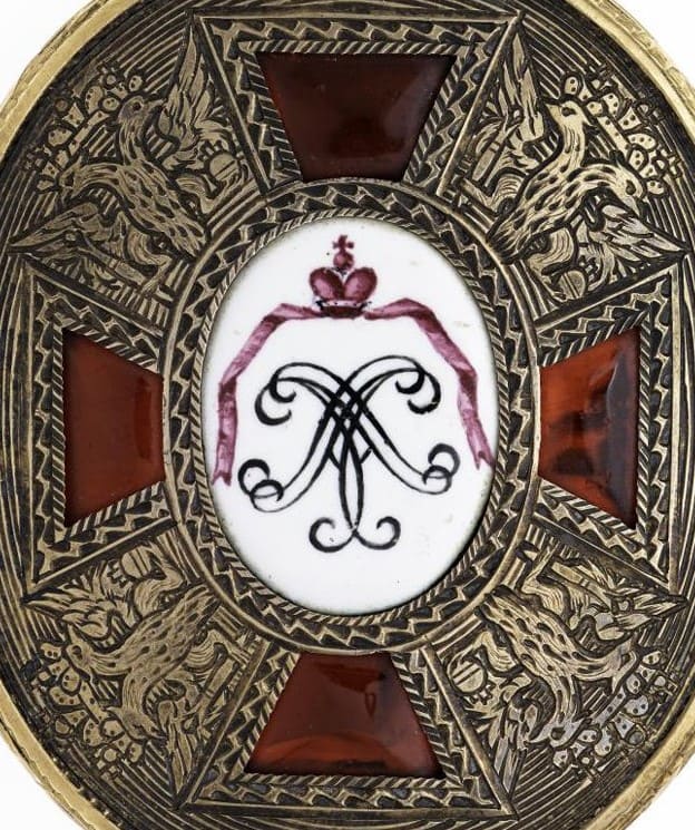 Medallio n of an Official of St. Alexander Nevsky Order.jpg