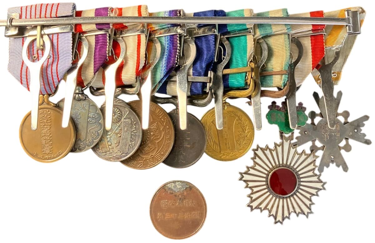 Medals Bar of  Boxer Rebellion Suppression Veteran.jpg