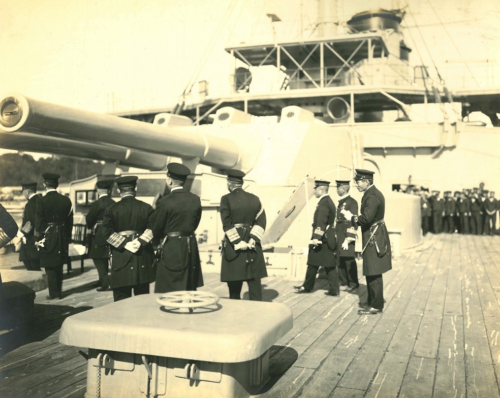 Mikasa Preservation Ceremony.jpg