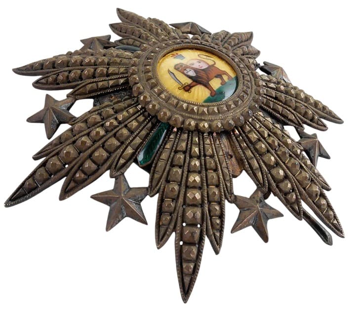 Military  Division Order of the Lion and Sun 2nd class made by Kretly, Paris.jpg