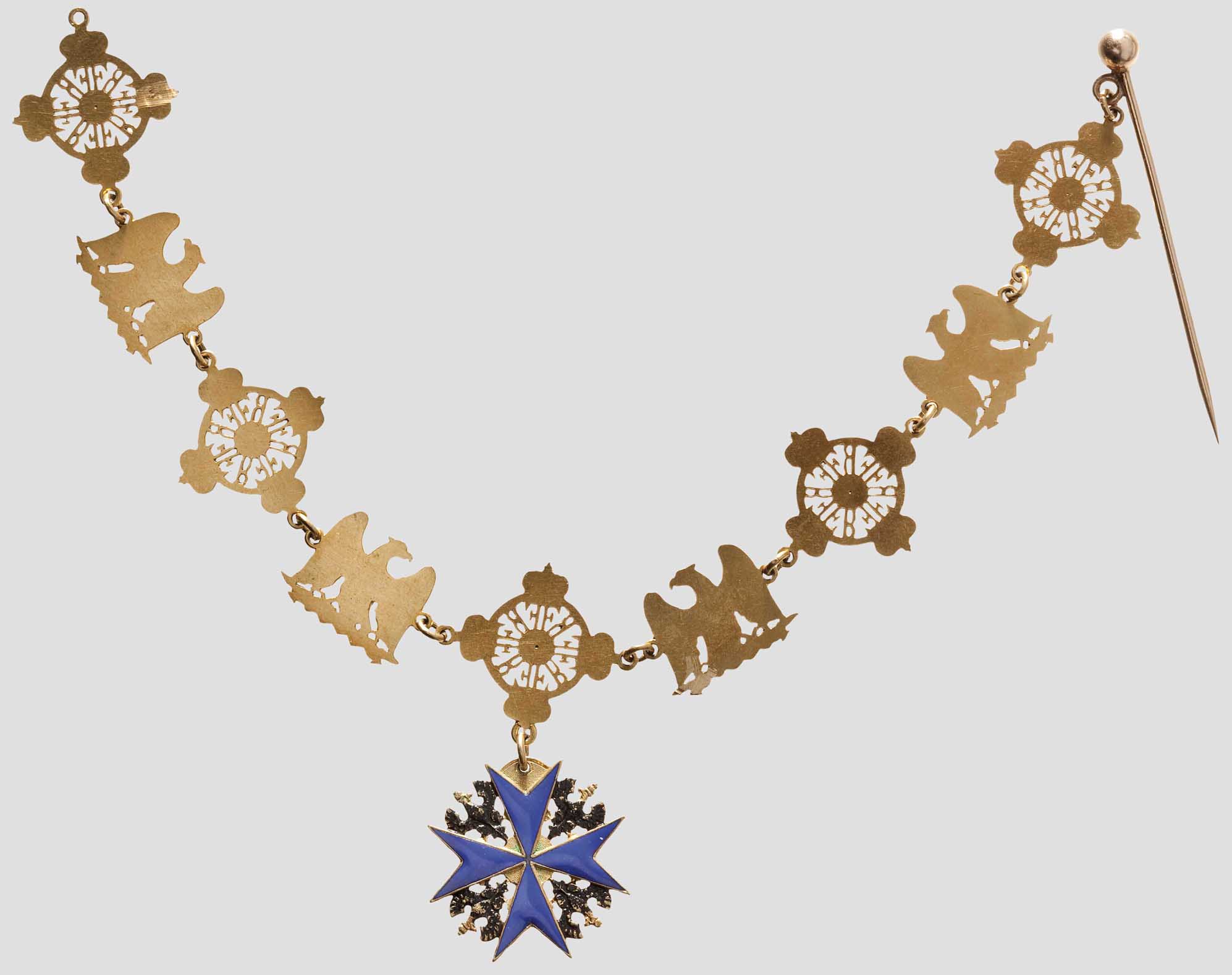 Miniature Chain of the Prussian  Order of the Black Eagle.jpg