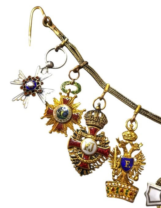 Miniature group with Japanese  Order of Sacred Treasure.jpg