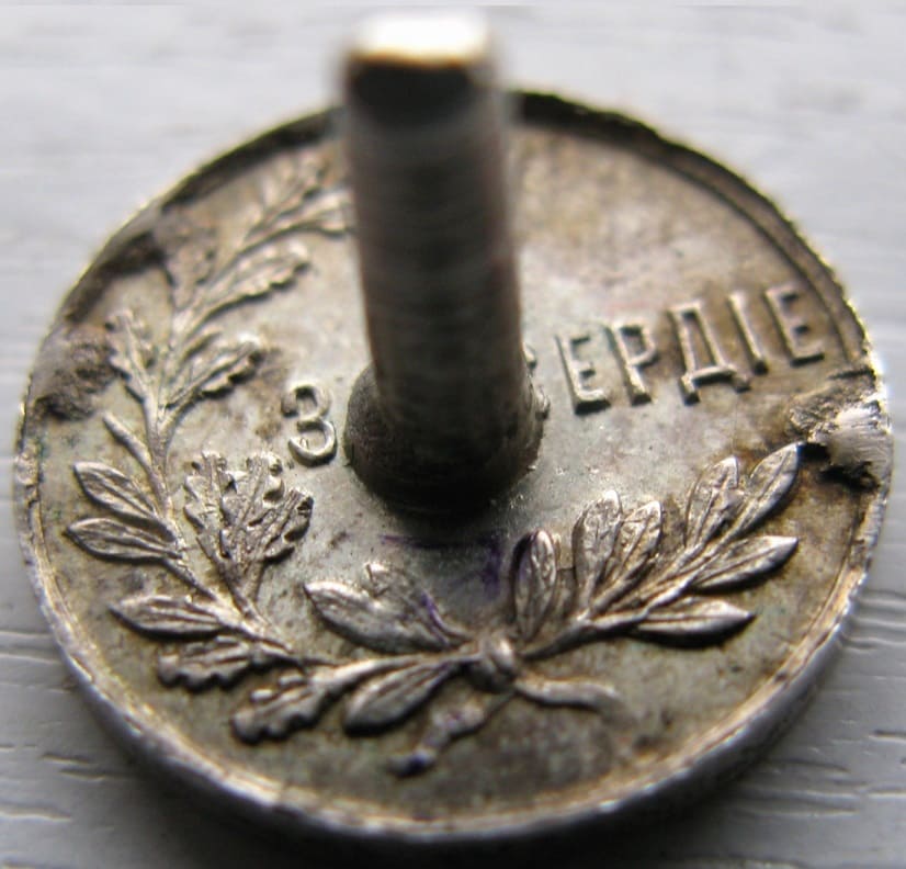 Miniature medal For Zeal with a portrait of Emperor Nicholas II..jpg