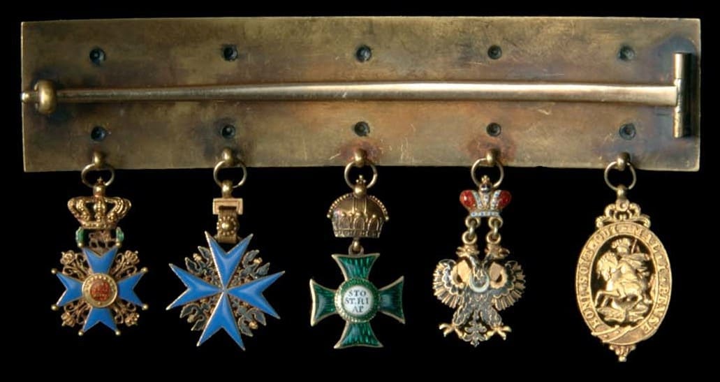 Miniature Riband Bar of Duke  William of Brunswick.jpg