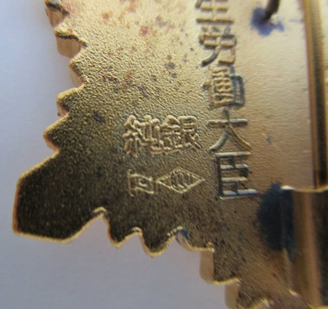 Minister of Health and  Welfare  Meritorious Service Badge.jpg