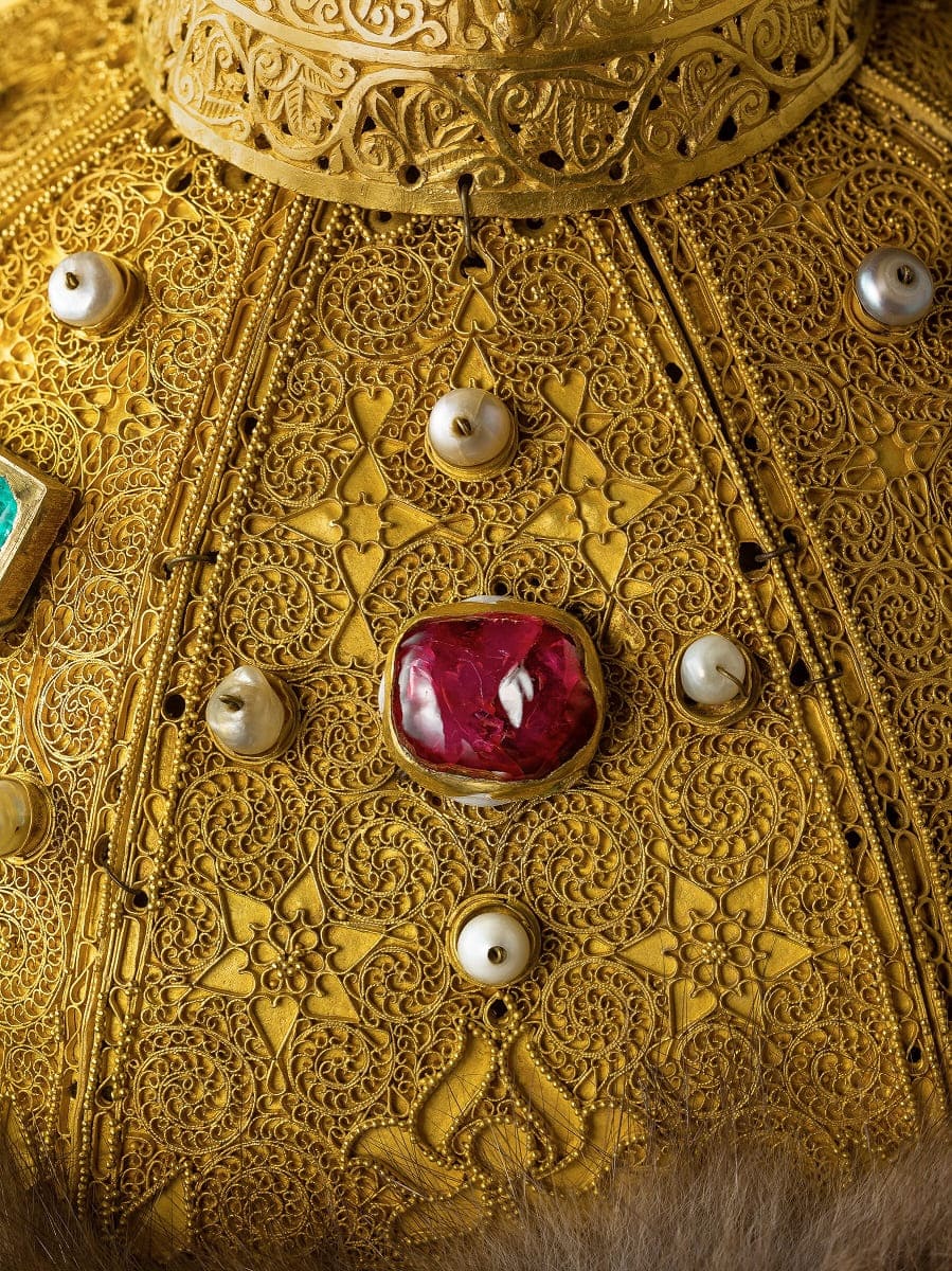 Monomakh's Cap from the collection of Moscow  Kremlin Museums.jpg