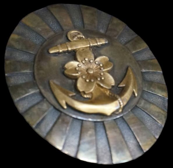 Naval  Academy Graduation Badge made by Miyamoto Shoko workshop.jpg