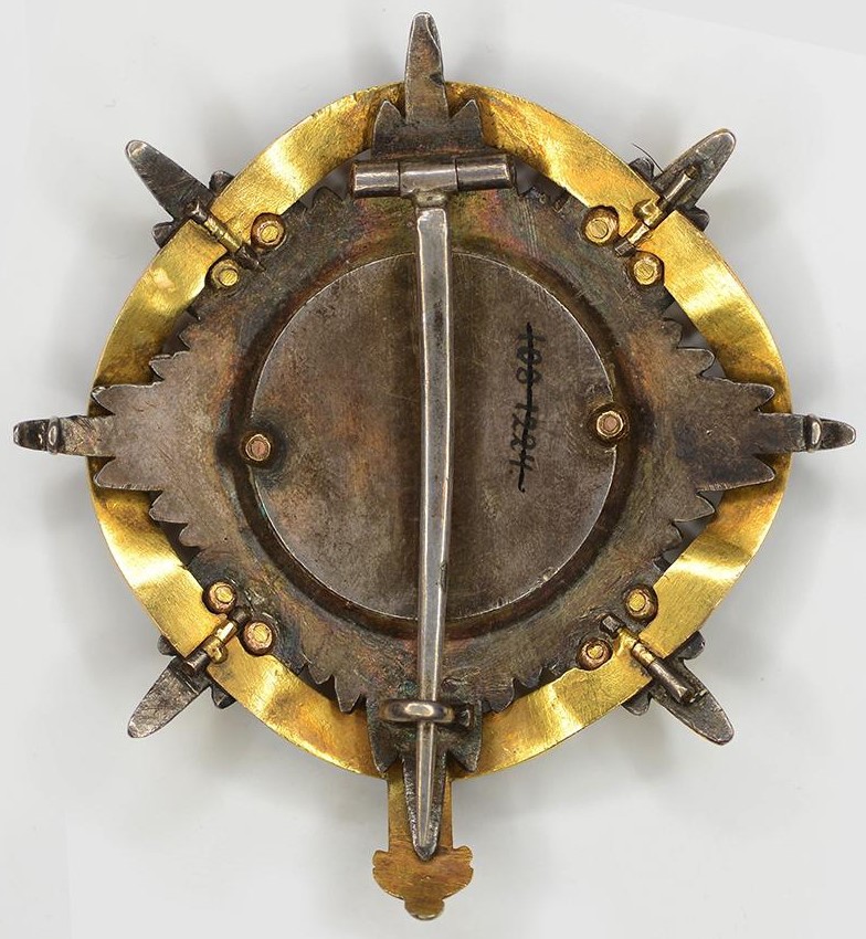 Nicholas I’s Breast Stars of St. Vladimir Order  combined with the Order of the Garter.jpg