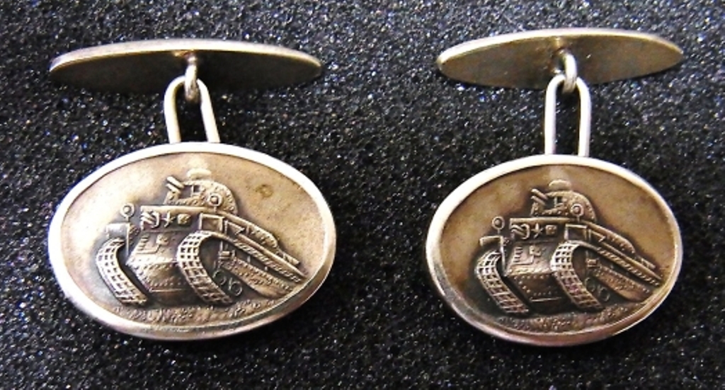 Officer Candidate Tank  School Cufflinks 幹部候補生カフスボタン.jpg