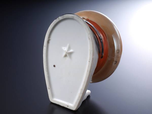 Officer Cap-Shaped Commemorative Japanese Army Ashtray.jpg