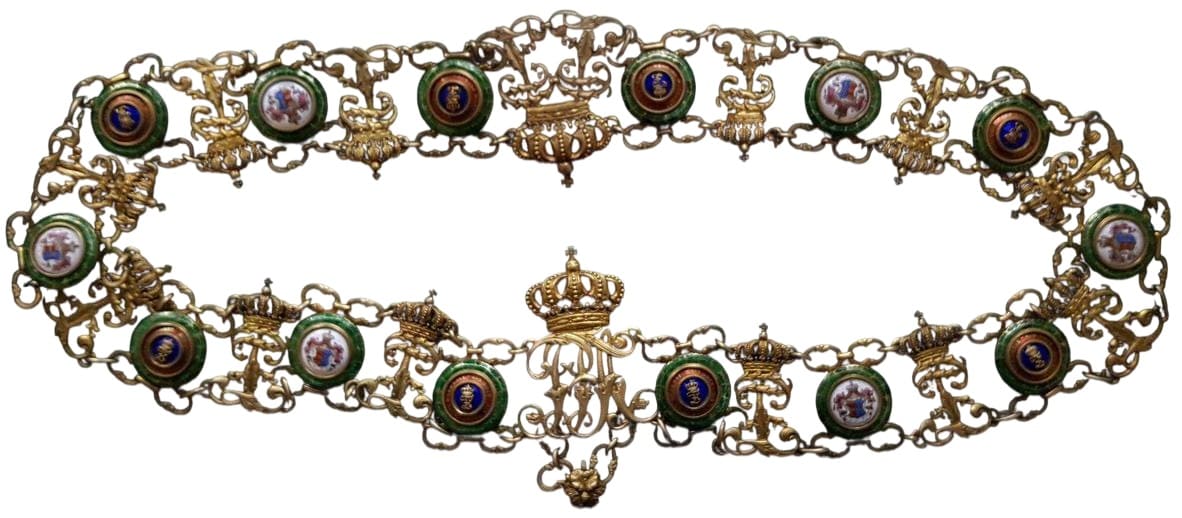 Oldenburg House and Merit  Order of Duke Peter Frederick Louis Grand Cross with Collar.jpg